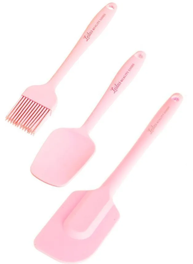 Bakredskap Set i silikon – Rosa – Leilas