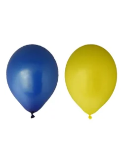 Ballonger – Gul & Blå – 10- pack