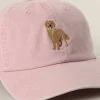 Baseballkeps Golden Retriever – Ljusrosa