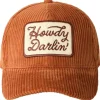 Baseballkeps HOWDY DARLIN – Manchester Rostbrun