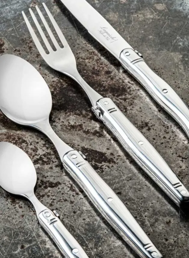 Bestickset Stainless Set/24 i Rostfritt stål – LAGUIOLE