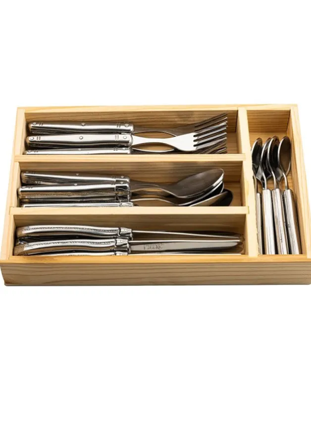 Bestickset Stainless Set/24 i Rostfritt stål – LAGUIOLE