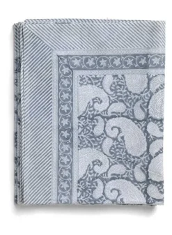 Bordsduk – Big Paisley Cashmere Blue – 170×270 cm – Chamois