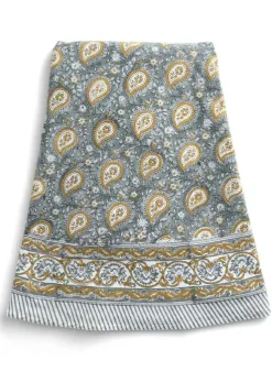 Bordsduk Botanique Paisley Rund ø220cm – Chamois