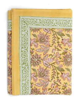 Bordsduk, Gul – Indian Summer Easter 170 x 270 cm – Chamois