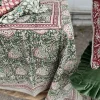 Bordsduk JULDUK Oriental Grön 150×230 cm – Chamois