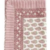 Bordsduk JULDUK Persian Paisley – Röd, Grön & vit 150×230 cm – Chamois
