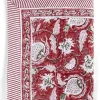 Bordsduk JULDUK Pomegranate Röd 150×230 cm – Chamois