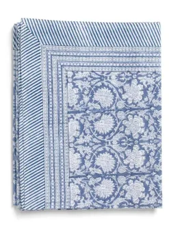 Bordsduk – Paradise Cornflower – 150×350 cm – Chamois