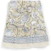 Bordsduk Pomegranate Blue Rund 220 cm – Chamois (2172)