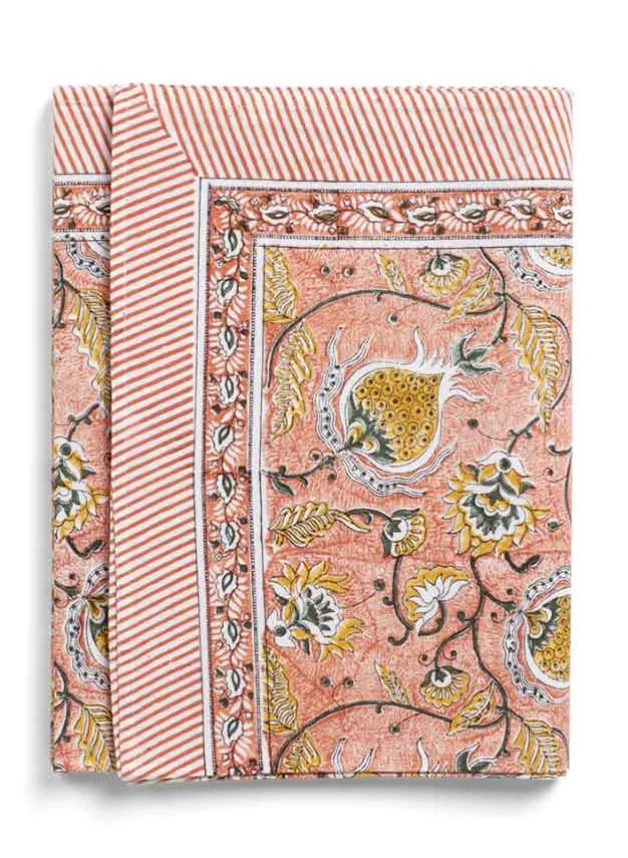 Bordsduk Pomegranate Orange 150x350cm – Chamois