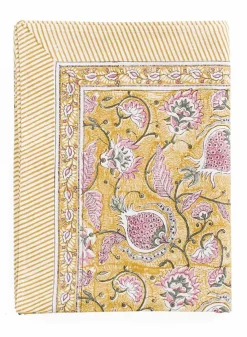 Bordsduk Pomegranate Yellow & Rose 150×350 cm – Chamois