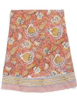 Bordsduk Rund – Pomegranate Orange Ø 220 cm – Chamois