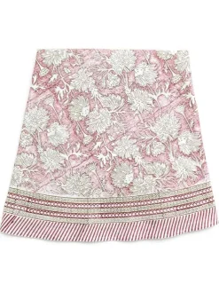 Bordsduk Rund – Waterlily Pink Ø 220 cm – Chamois