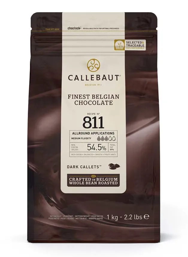Callebaut Chokladpellets 811 – 1000 gr
