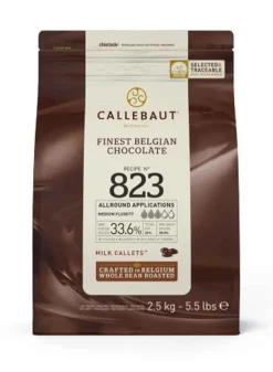 Callebaut Chokladpellets 823 – 2500 gr