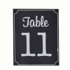 Chalkboard bottle sticker table numbers 1-12 – vintage affair
