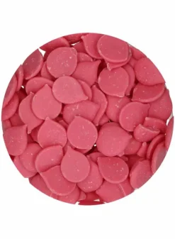 Chokladknappar Rosa Deco Melts 250 g – FunCakes