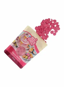 Chokladknappar Rosa Deco Melts 250 g – FunCakes