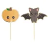 Cocktail picks Snälla Halloween figurer 10 st