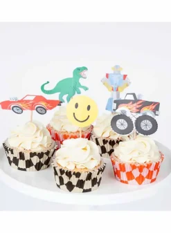 Cupcake Kit, Muffinsformar Monster Truck – Meri Meri