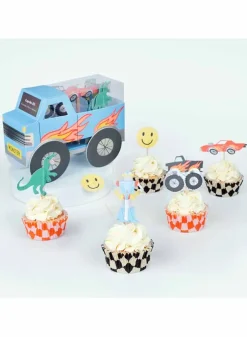Cupcake Kit, Muffinsformar Monster Truck – Meri Meri