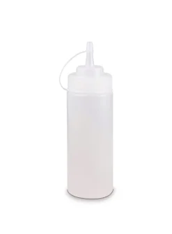 Dressingflaska med kork – Squeezy Bottle transparent 150 ml