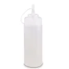 Dressingflaska med kork – Squeezy Bottle transparent 360 ml