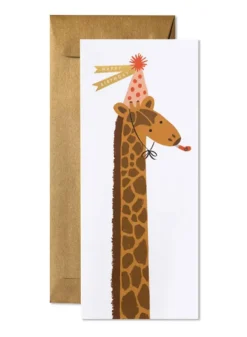 Födelsedagskort – Giraffe Birthday Card – Rifle Paper & Co