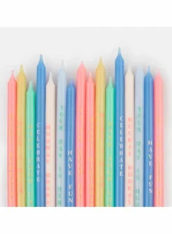 Födelsedagsljus med Text – Pastell – Meri Meri