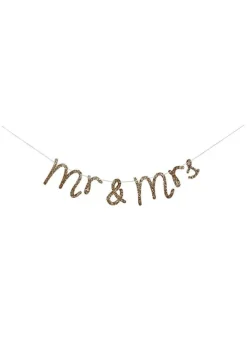 Flaggspel – Mr And Mrs – Bröllopsdekoration – Meri Meri