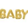 Folieballong – Baby Guld