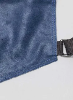 Förkläde Vintage DENIM Läder 76×62 cm – Scandinavian Home