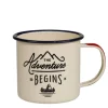 GENTLEMEN’S HARDWARE – Mugg i emalj – Adventure Créme