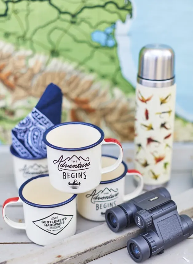 GENTLEMEN’S HARDWARE – Mugg i emalj – Adventure Créme