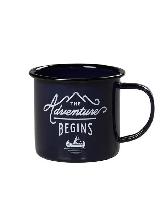 GENTLEMEN’S HARDWARE – Mugg i emalj – Adventure blå