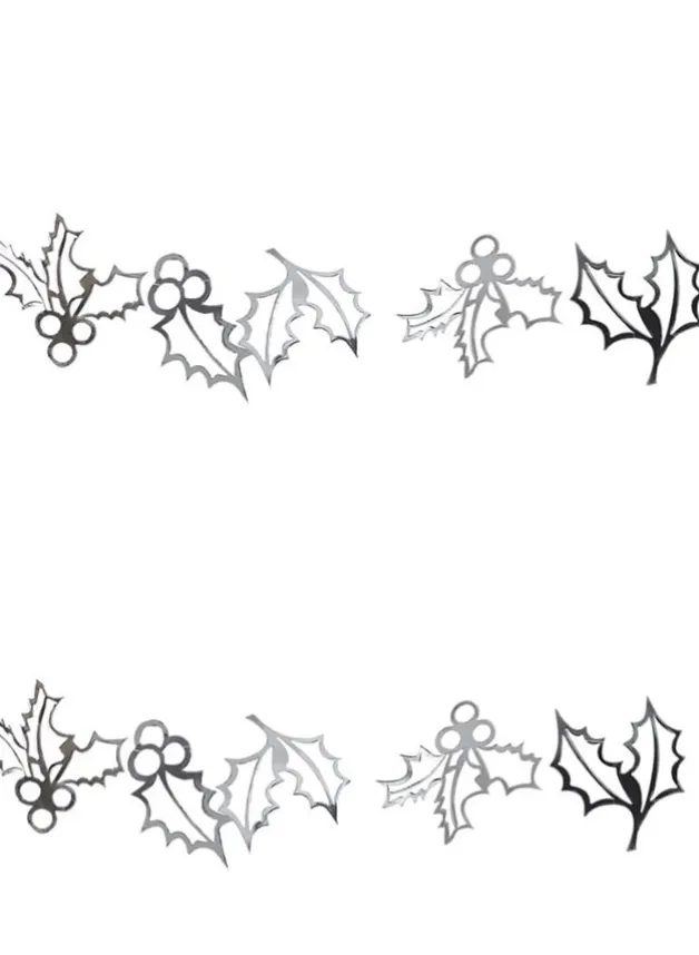 Girlang Jul – Mistel Holly Silver – 2 meter