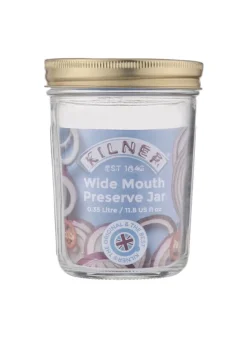 Glasburk – Konserveringsburk WIDE Kilner® – 0,35 liter