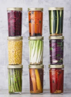Glasburk – Konserveringsburk WIDE Kilner® – 1 liter