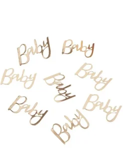 Gold Foil baby confetti – Oh baby