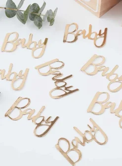Gold Foil baby confetti – Oh baby