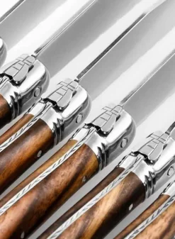 Grillknivar Dark Wood Set om 6 st – Laguiole