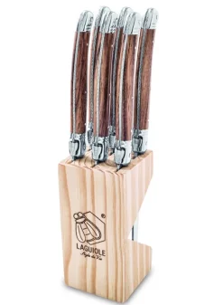 Grillknivar Wood Set om 6 st – Laguiole