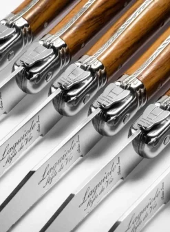 Grillknivar Wood Set om 6 st – Laguiole