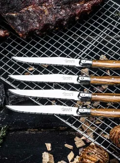 Grillknivar Wood Set om 6 st – Laguiole