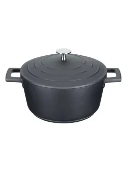 Gryta 20 cm – 2,5 L Gjuten Aluminium – Svart – Masterclass