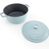 Gryta 5 L i Gjuten Aluminium – Sky blue – Masterclass