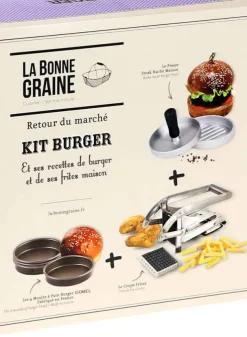 Hamburger Kit – Pommes skärare/ Burger press/ Brödform – Gobel