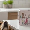 Högt Rektangulär plåtburk Dapper Dogs