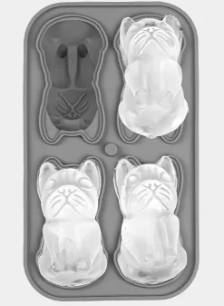 Iskuber Fransk Bulldog i Silikonform – Uberstar